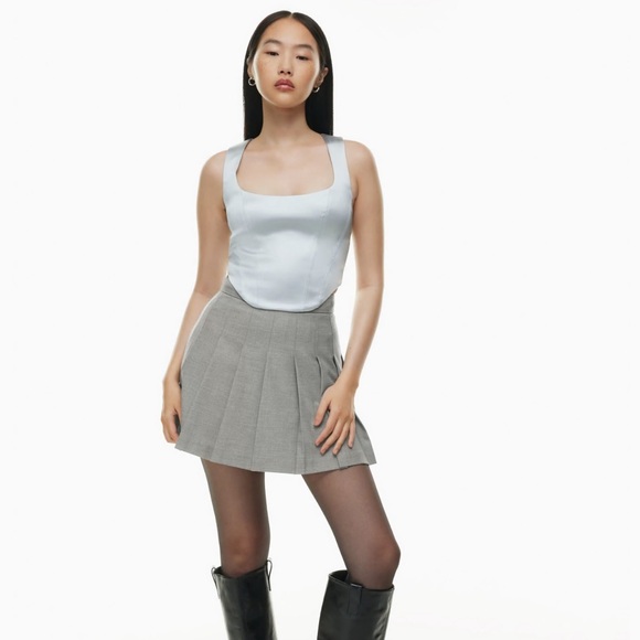 Aritzia Sunday Best Shiloh Satin Bustier - Picture 2 of 8